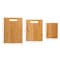 Hastings Home Hastings Home 3-Piece Set Bamboo Cutting Boards 855142CSZ - alternate 2